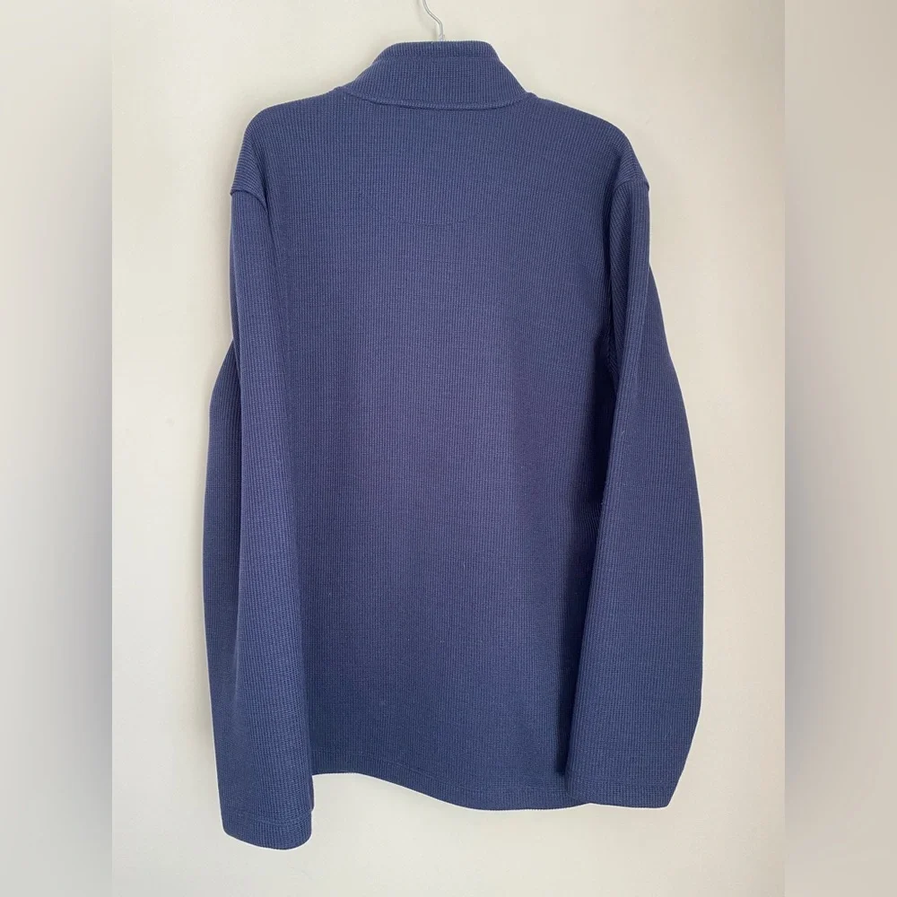 IZOD Men’s Fleece Full Zip PERFORMX Jacket Size XL Navy Blue